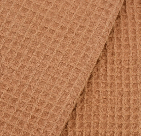 Waffle Towel - Rust