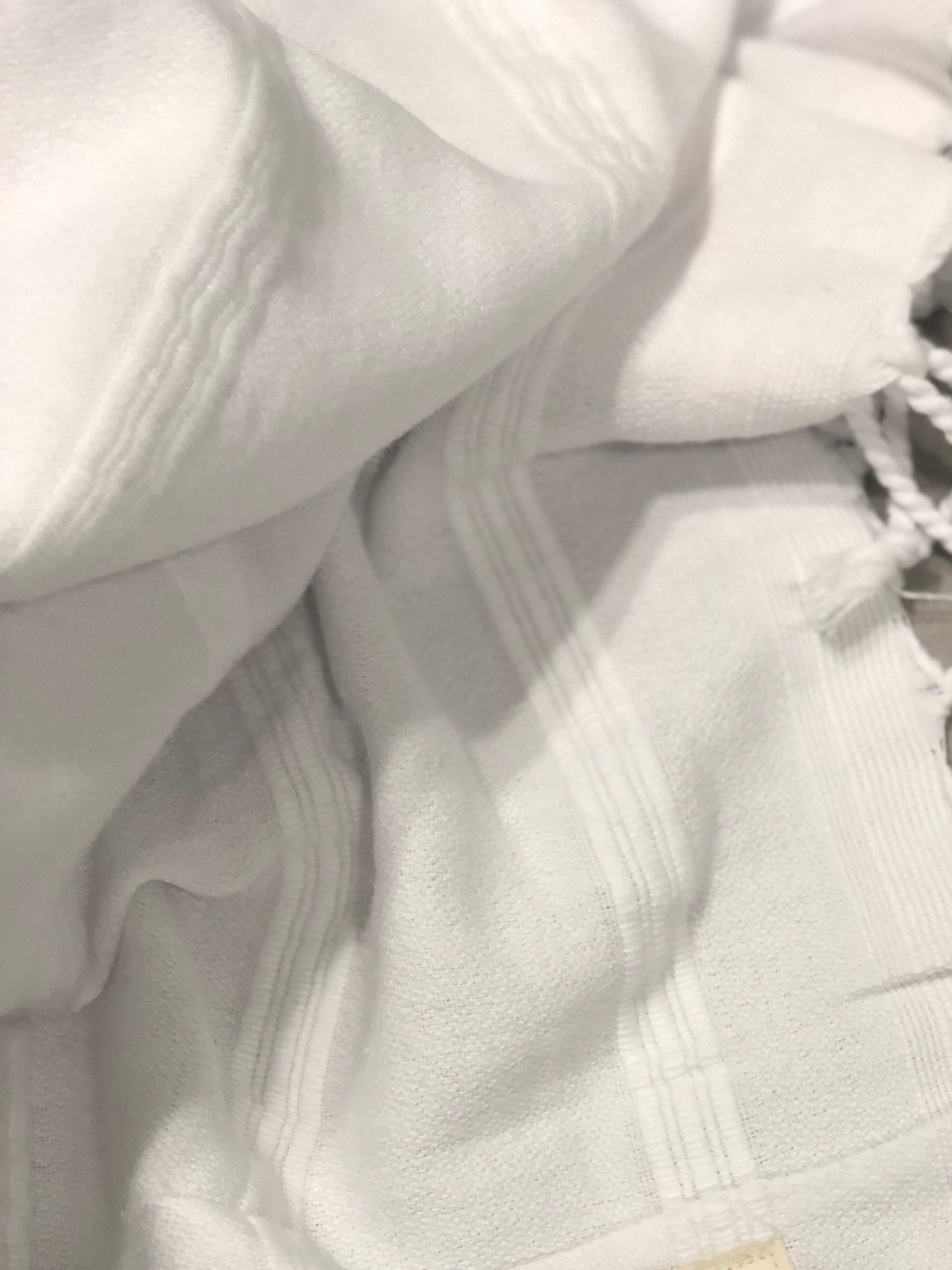 Stonewashed Hand Towel - White