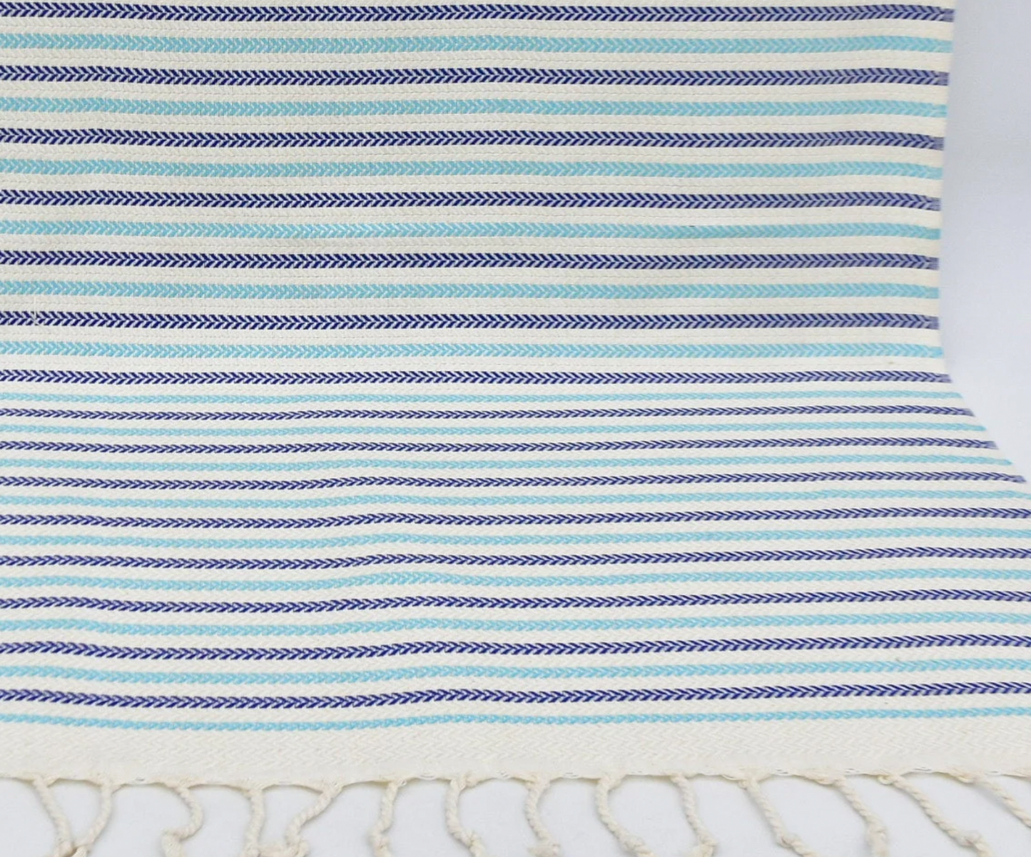 Chevron Stripes - Two Blues