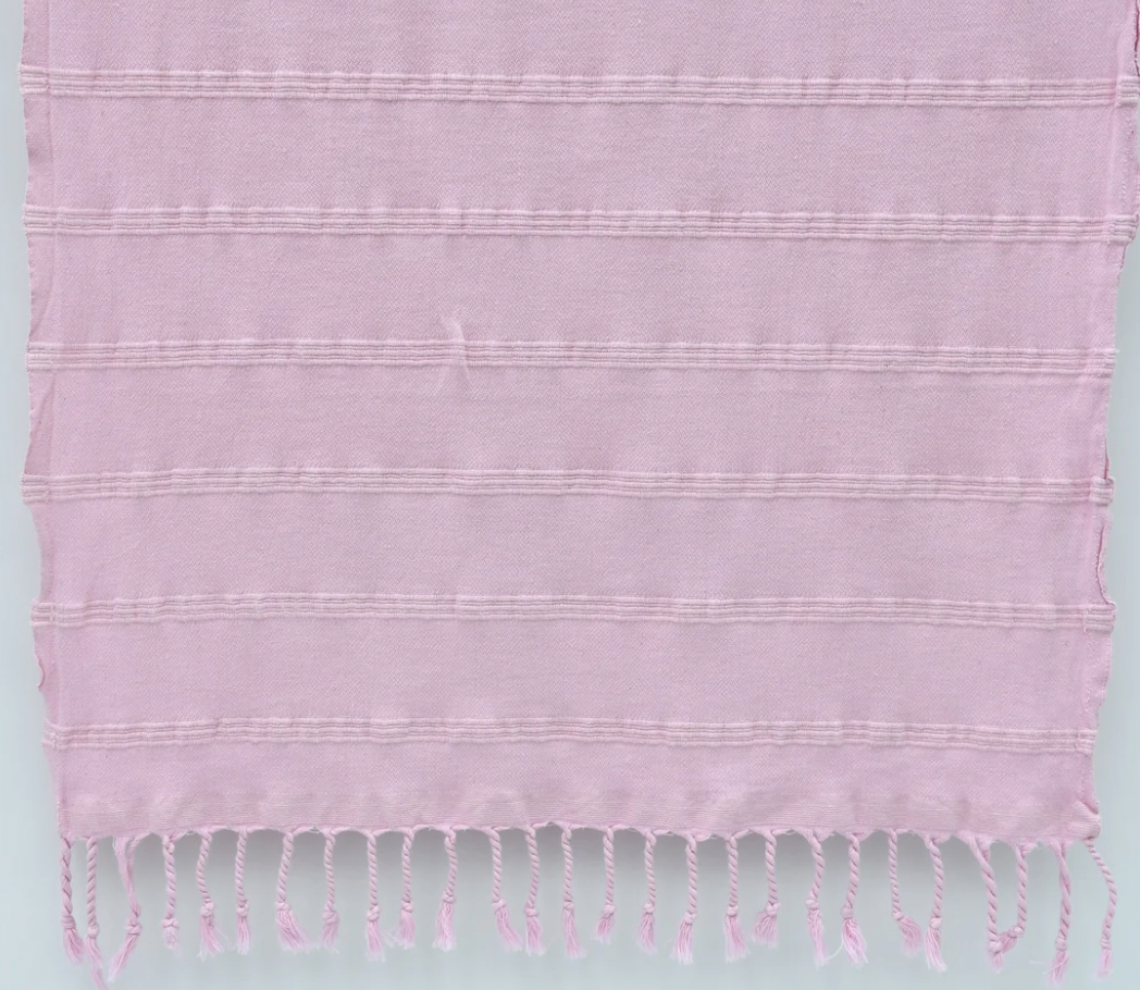 Stonewashed Hand Towel - Pale Pink