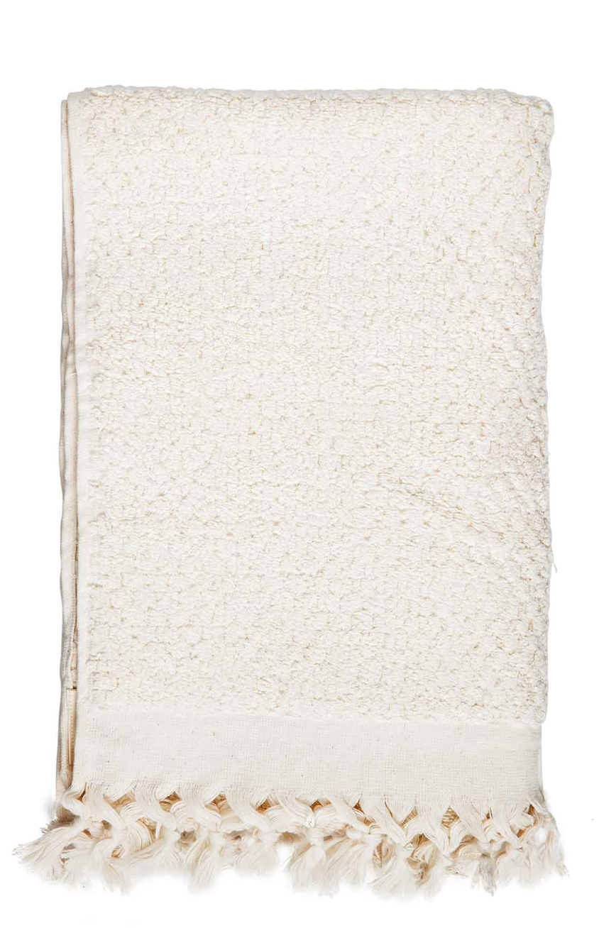Dots Bath Towel Cream - Sheet size