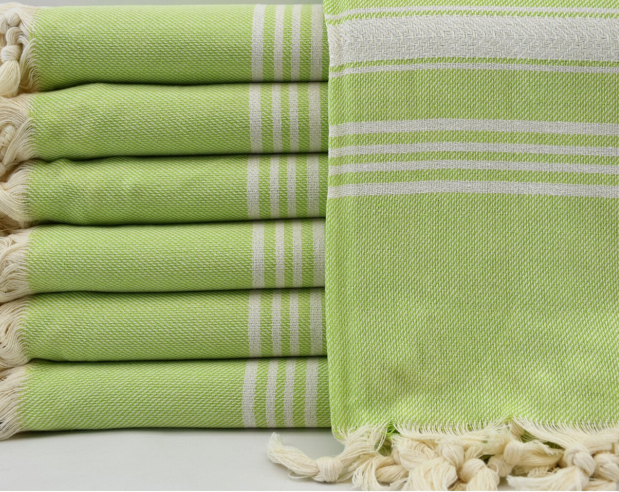 Classic Stripes - Pale Green