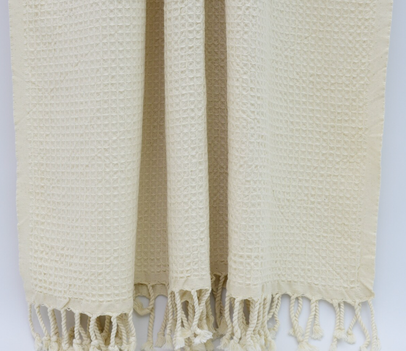 Waffle Towel - Cream