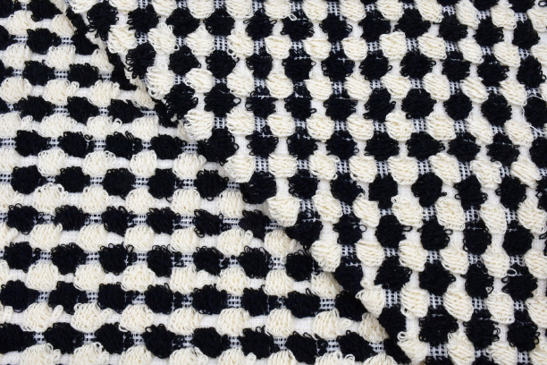 Dot - Black and white - Hand Towel