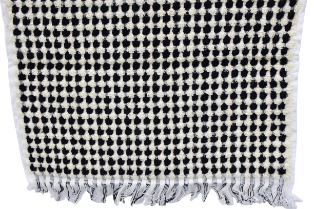 Dot - Black and white - Hand Towel
