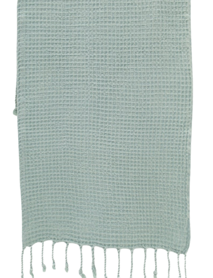 Waffle Hand Towel- Sage