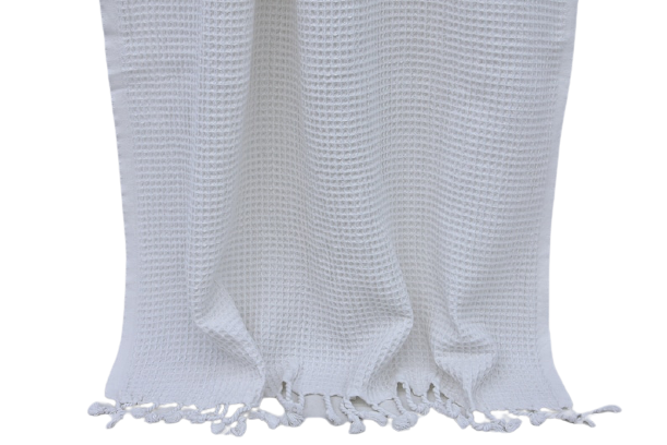 Waffle Hand Towel - Cream