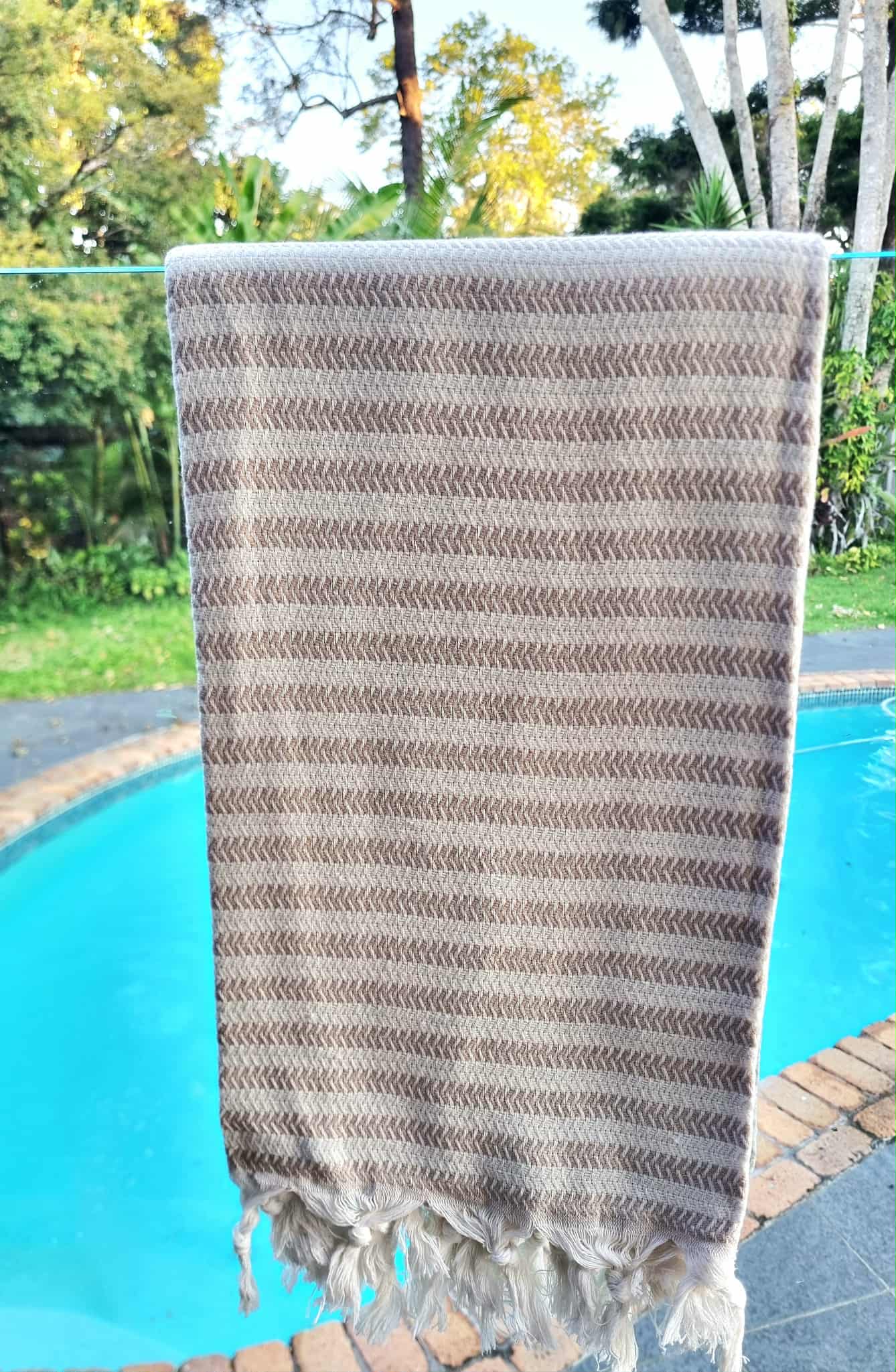 Chevron Stripes - Beige