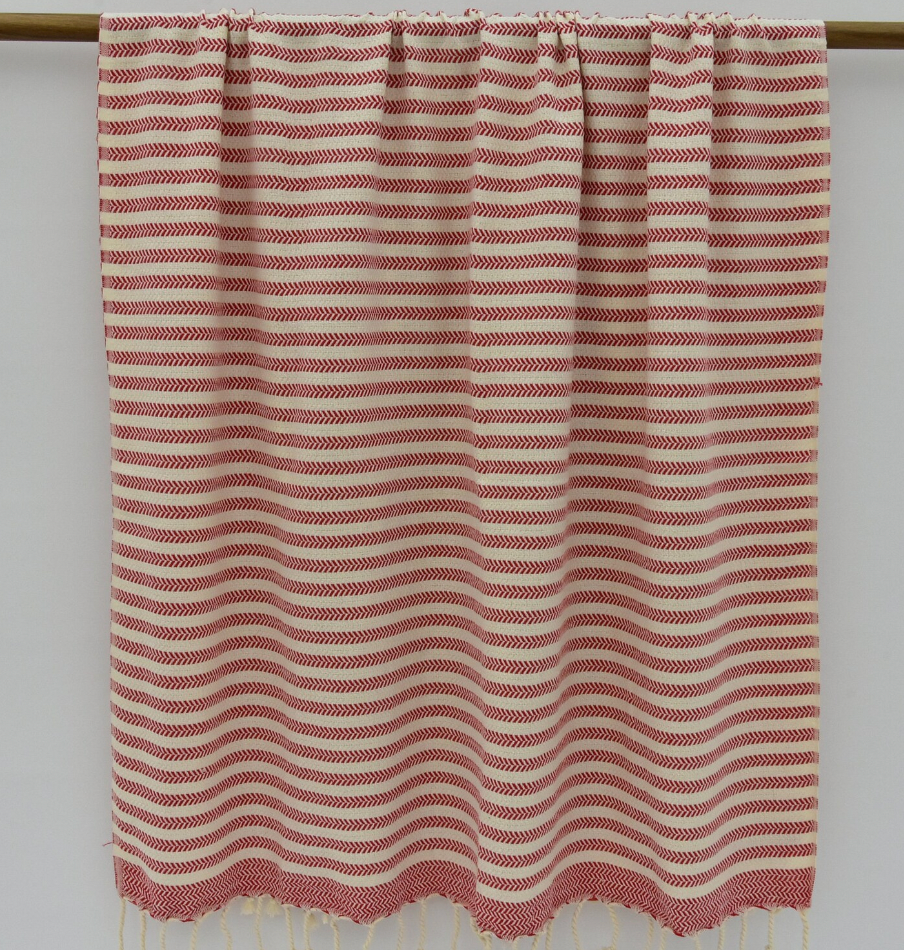 Chevron Stripes - Red