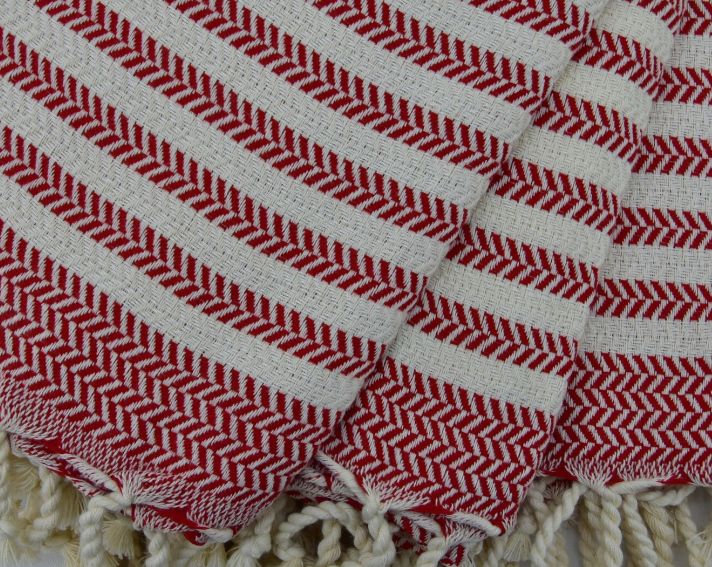 Chevron Stripes - Red