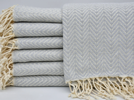 Chevron -Pale Grey