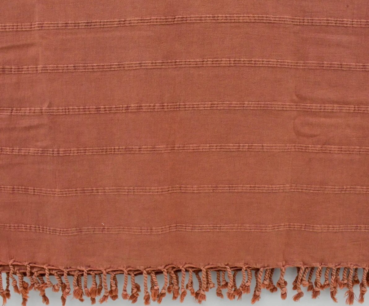 Stonewashed Towels - Terracotta